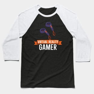 Virtual Reality Gamer Baseball T-Shirt